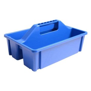 Kerbl poetsbak kunststof open blauw